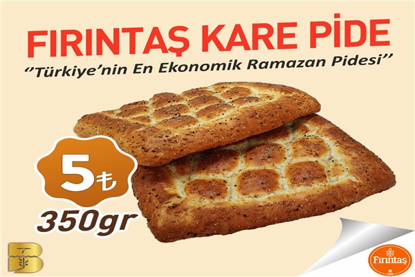 Balıkesir Büyükşehir 350 gramlık Fırıntaş Kare Pidesi’nin fiyatını belirledi