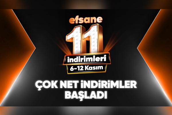 Hepsiburada’da Efsane 11 indirimleri başladı