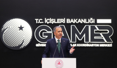 Bakan Yerlikaya, video konferans toplantısına katıldı