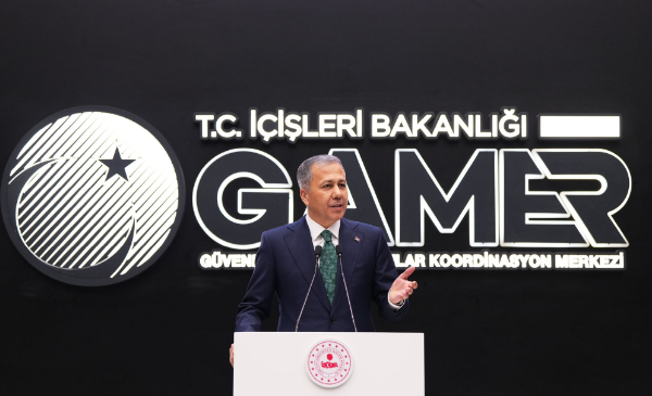 Bakan Yerlikaya, video konferans toplantısına katıldı